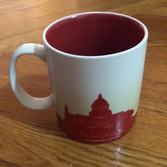 **NEW** STARBUCKS Washington DC Collectible Mug 2012 - 16 fl oz - Picture 2 of 6